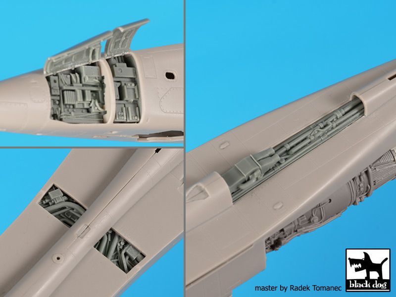 Blackdog BDOA48119 1:48 Sepecat Jaguar electronics+hydraulics