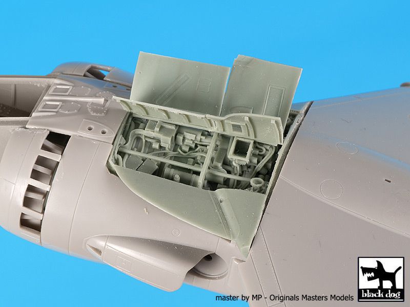 Blackdog BDOA48122 1:48 Bae Harrier GR-7 engine