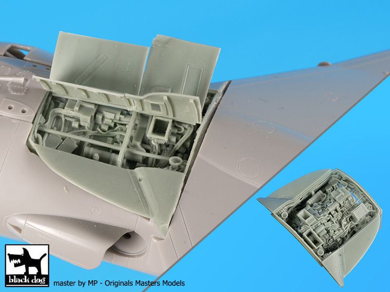 Blackdog BDOA48122 1:48 Bae Harrier GR-7 engine