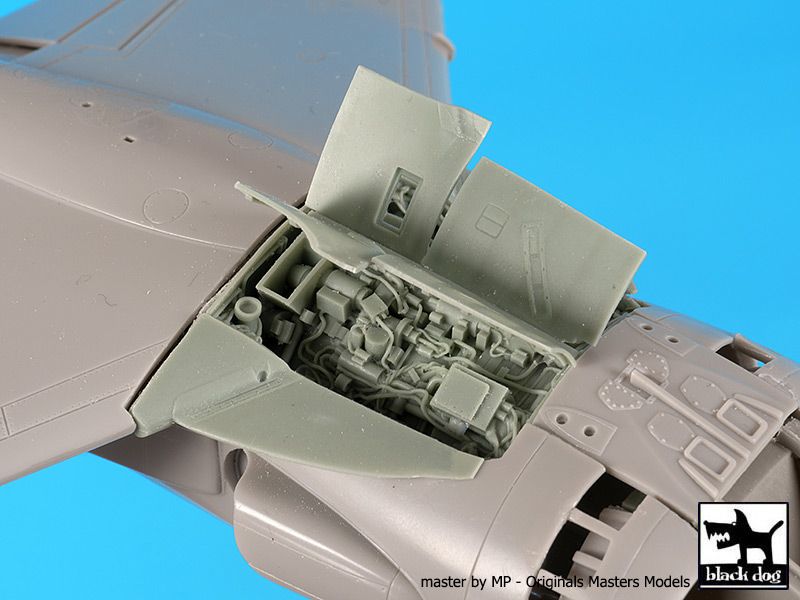 Blackdog BDOA48122 1:48 Bae Harrier GR-7 engine