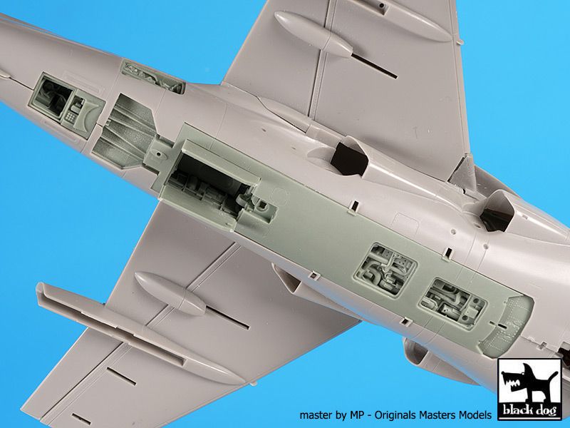 Blackdog BDOA48123 1:48 Bae Harrier GR.7 electronics+hydraulics Big set
