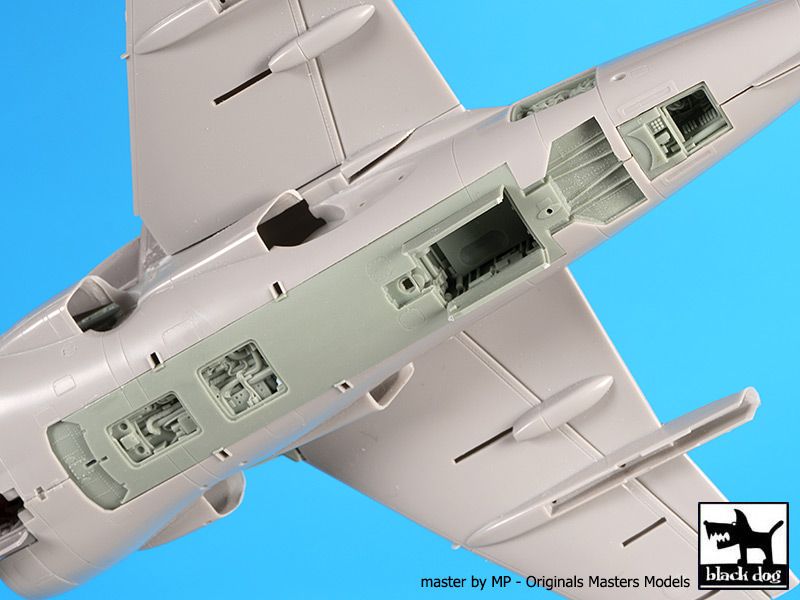 Blackdog BDOA48123 1:48 Bae Harrier GR.7 electronics+hydraulics Big set