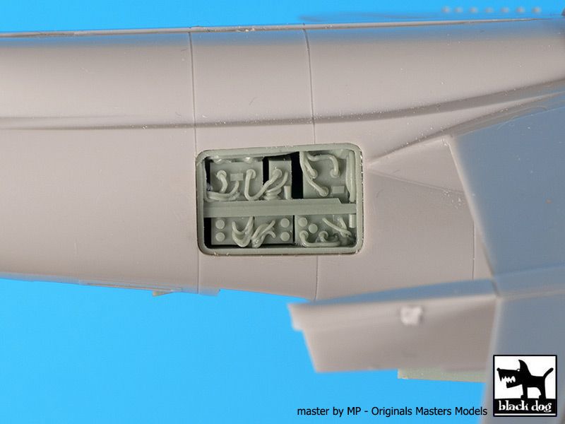 Blackdog BDOA48123 1:48 Bae Harrier GR.7 electronics+hydraulics Big set