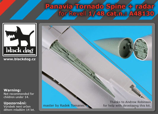 Blackdog BDOA48130 1:48 Panavia Tornado spine + radar