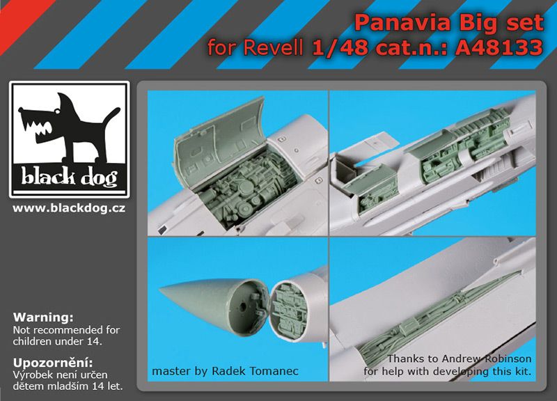Blackdog BDOA48133 1:48 Panavia Tornado BIG set