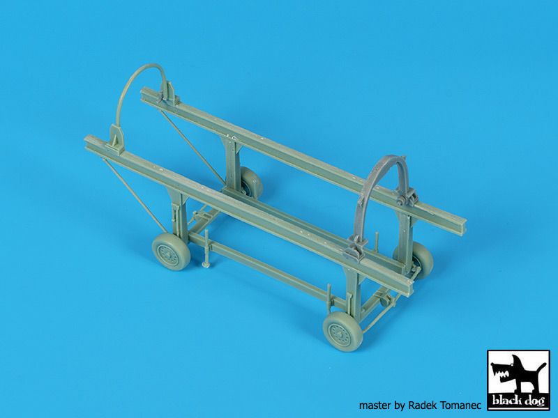 Blackdog BDOA48138 1:48 Dassault_Mirage F1CT/CR engine + trolley