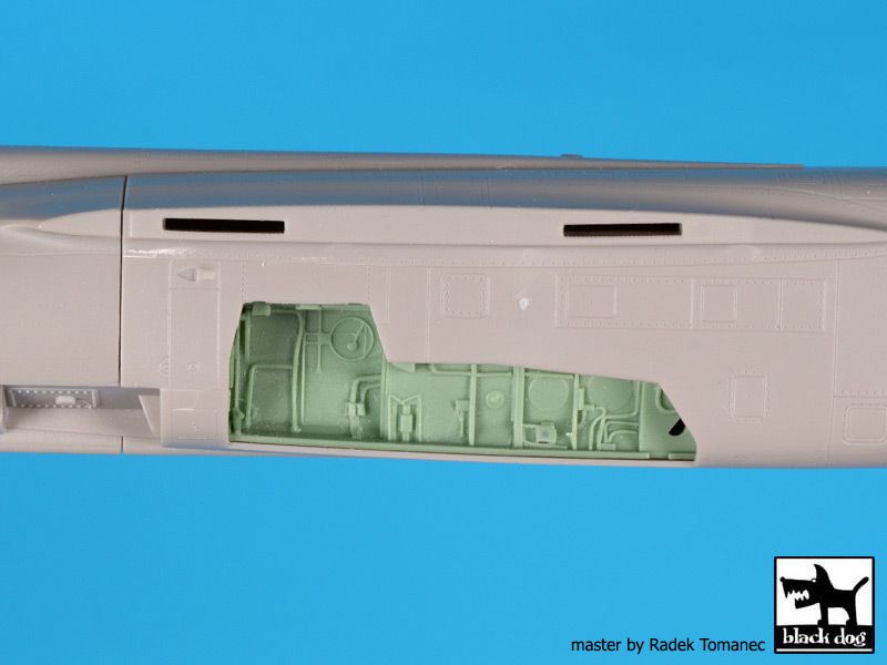 Blackdog BDOA48140 1:48 Dassault_Mirage F.1CT/CR wheel bays