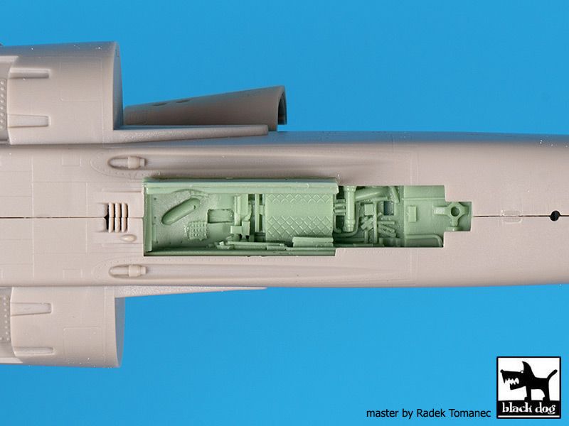 Blackdog BDOA48140 1:48 Dassault_Mirage F.1CT/CR wheel bays