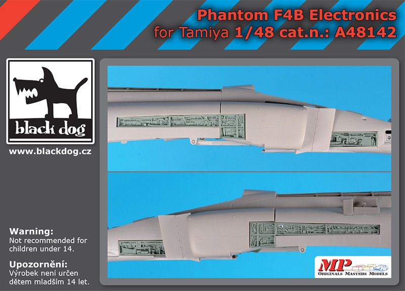 Blackdog BDOA48142 1:48 McDonnell F-4B Phantom electronics