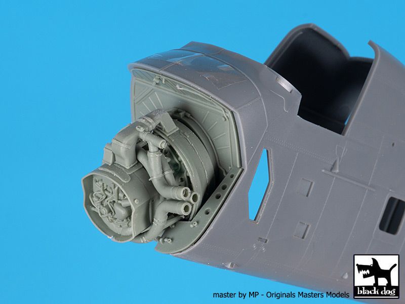 Blackdog BDOA48149 1:48 Sikorsky H-34 engine