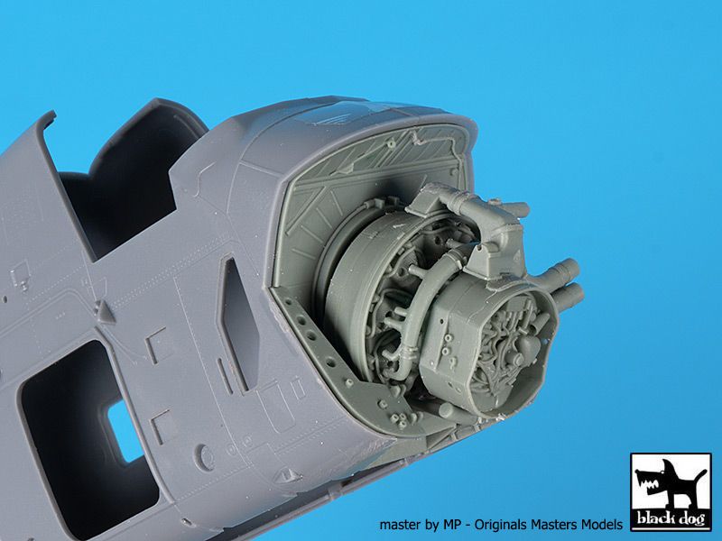 Blackdog BDOA48149 1:48 Sikorsky H-34 engine