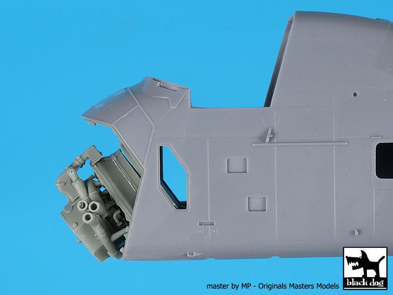 Blackdog BDOA48149 1:48 Sikorsky H-34 engine