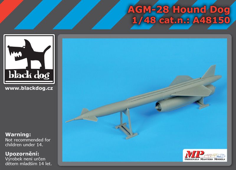 Blackdog BDOA48150 1:48 AGM-28 Hound dog