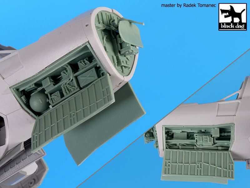 Blackdog BDOA48151 1:48 Grumman EA-6 Prowler electronics radar