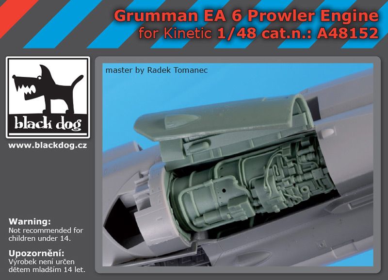 Blackdog BDOA48152 1:48 Grumman EA-6 Prowler engine