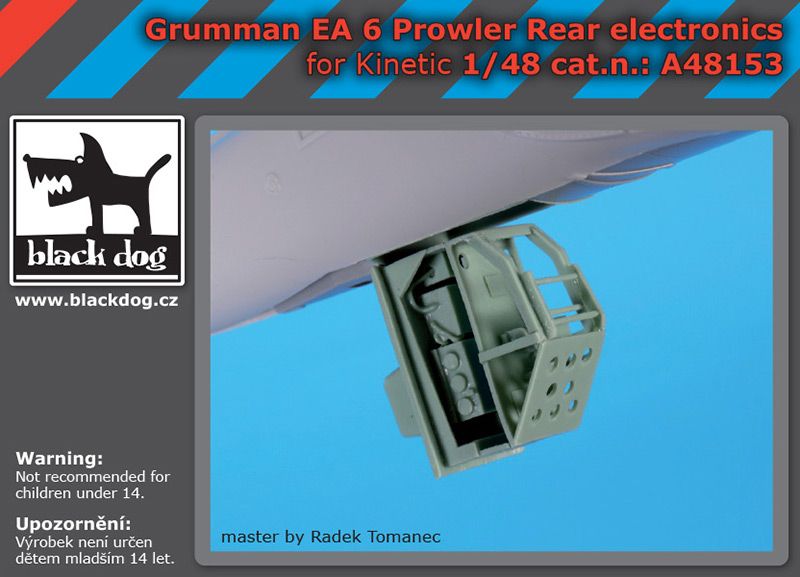 Blackdog BDOA48153 1:48 Grumman EA-6 Prowler rear electronic
