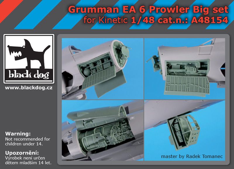 Blackdog BDOA48154 1:48 Grumman EA-6 Prowler big set