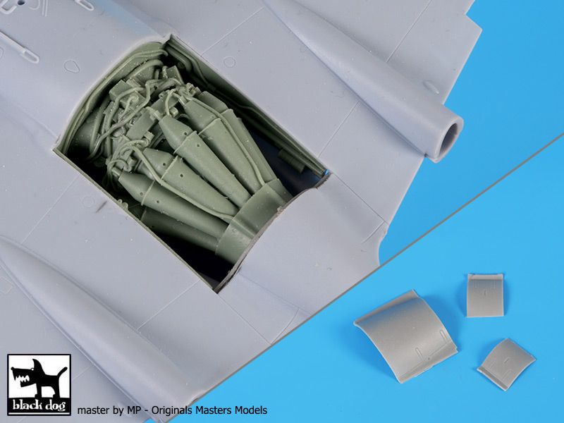 Blackdog BDOA48155 1:48 de Havilland Vampire F.3 engine