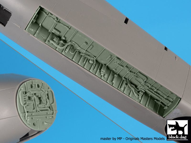 Blackdog BDOA48156 1:48 Grumman S-2 Tracker bomb bay+radar
