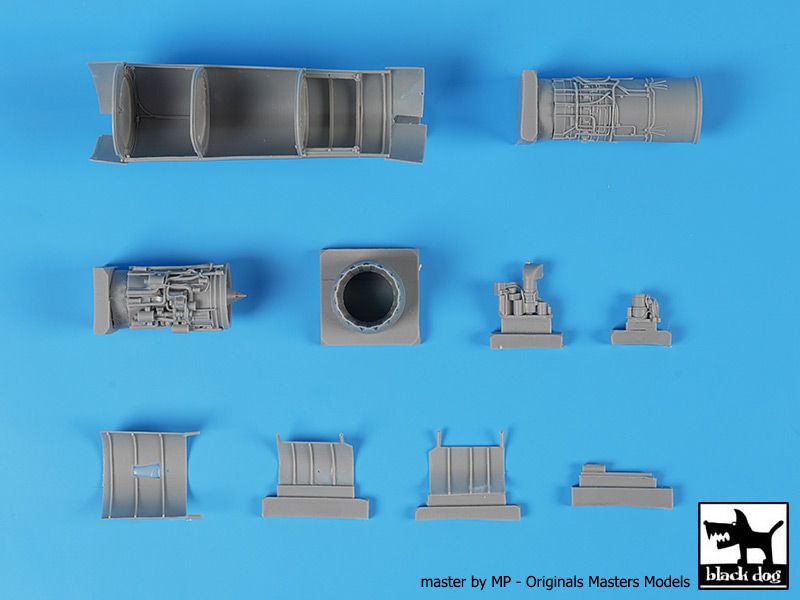 Blackdog BDOA48157 1:48 Lockheed-Martin F-16C Fighting Falcon engine
