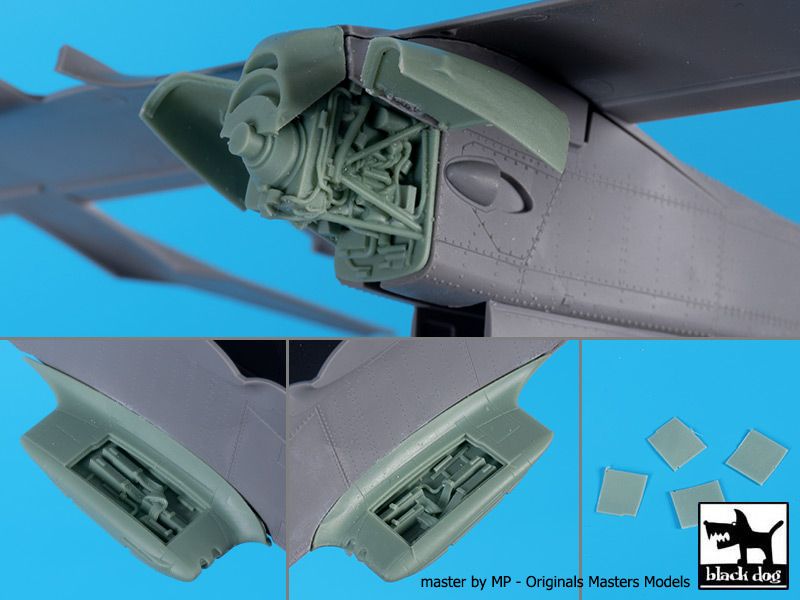 Blackdog BDOA48158 1:48 OV-10A/D Bronco Engine & Machine Guns