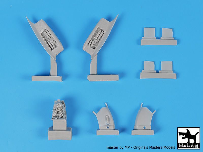Blackdog BDOA48158 1:48 OV-10A/D Bronco Engine & Machine Guns