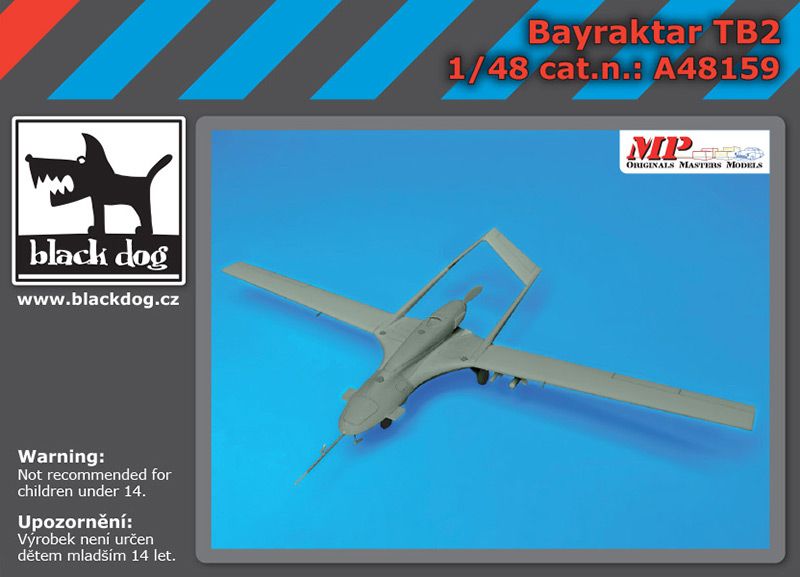 Blackdog BDOA48159 1:48 Bayraktar TB2 Turkish Drone