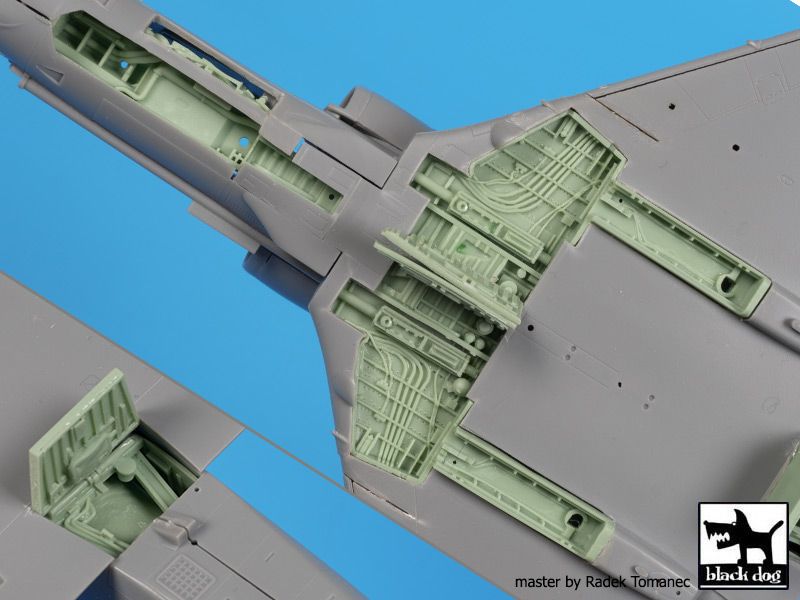 Blackdog BDOA48160 1:48 Douglas A-4 Skyhawk wheel bays + engine