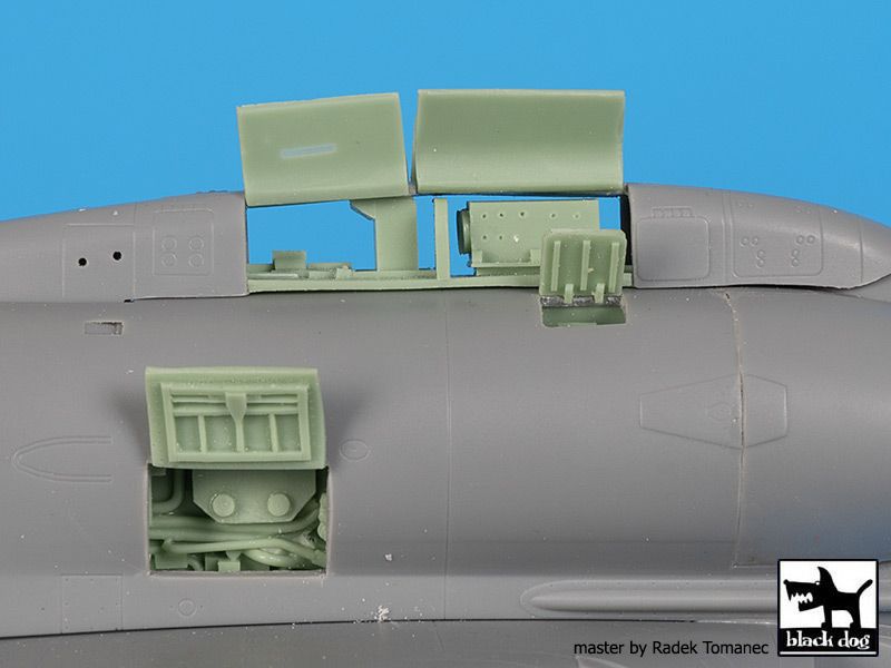 Blackdog BDOA48161 1:48 Douglas A-4 Skyhawk electronics + spine