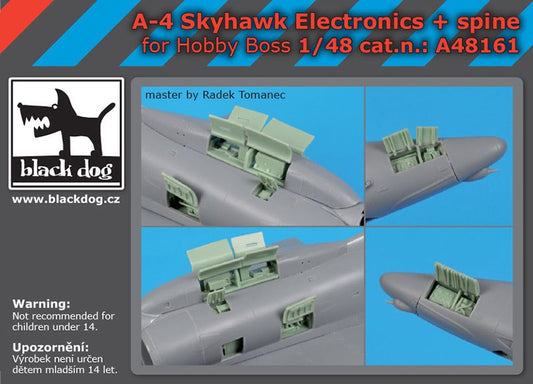 Blackdog BDOA48161 1:48 Douglas A-4 Skyhawk electronics + spine