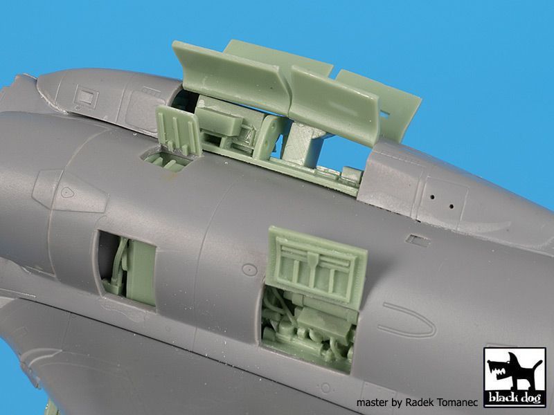Blackdog BDOA48161 1:48 Douglas A-4 Skyhawk electronics + spine