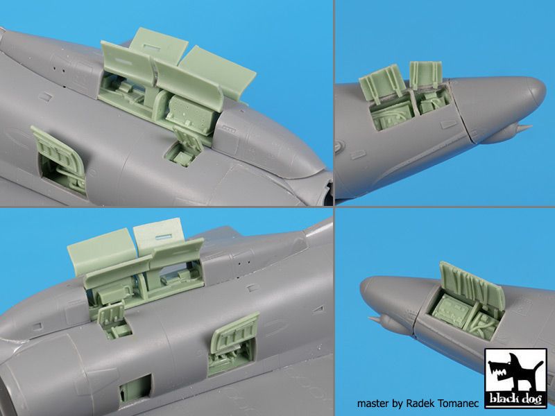 Blackdog BDOA48161 1:48 Douglas A-4 Skyhawk electronics + spine