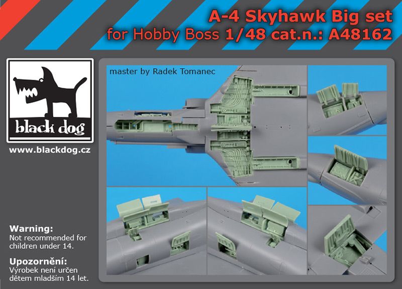 Blackdog BDOA48162 1:48 Douglas A-4 Skyhawk big set