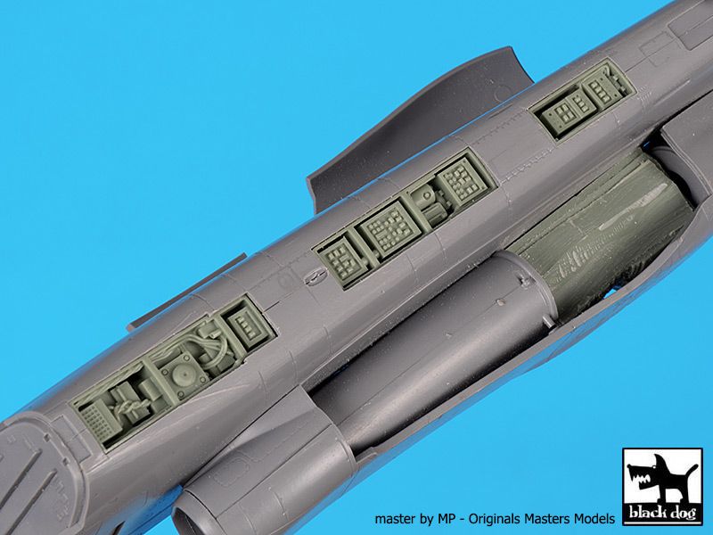 Blackdog BDOA48164 1:48 Sukhoi Su-25 engine + spine