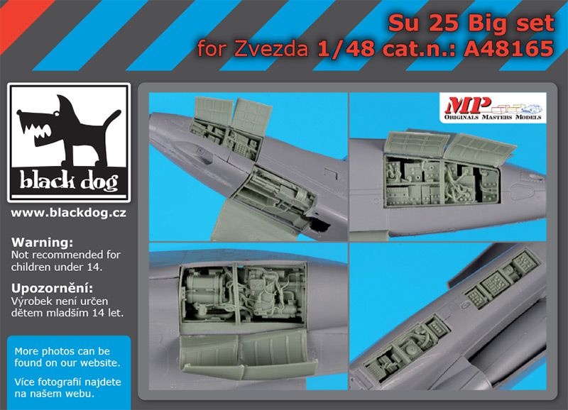 Blackdog BDOA48165 1:48 Sukhoi Su-25 Big set