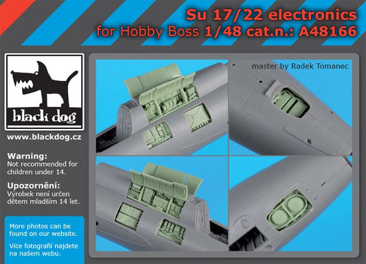 Blackdog BDOA48166 1:48 Sukhoi Su-17/Su-22 electronics