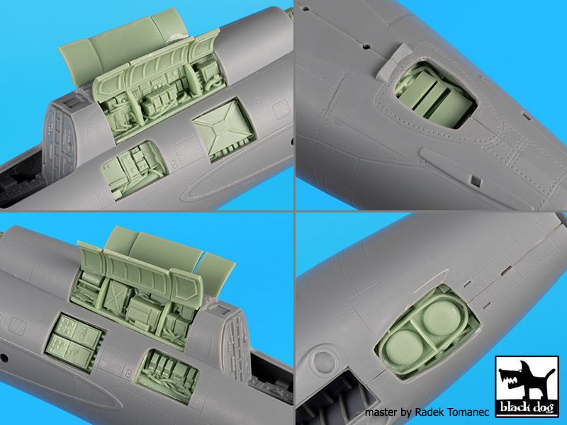 Blackdog BDOA48166 1:48 Sukhoi Su-17/Su-22 electronics