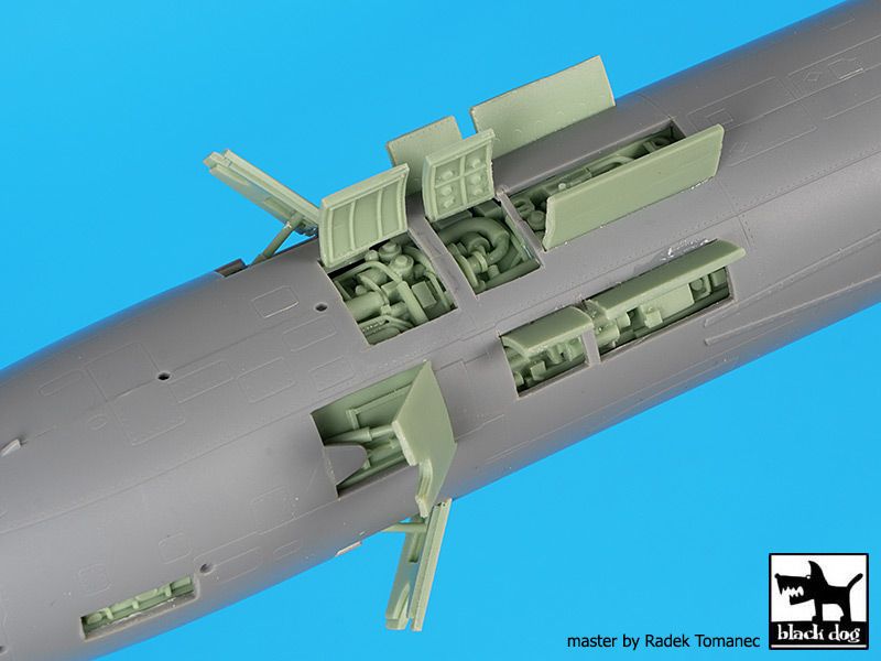 Blackdog BDOA48167 1:48 Sukhoi Su-17/Su-22 engine+spine