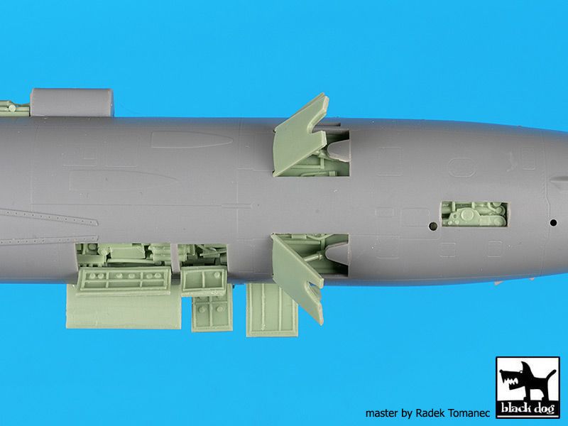 Blackdog BDOA48167 1:48 Sukhoi Su-17/Su-22 engine+spine