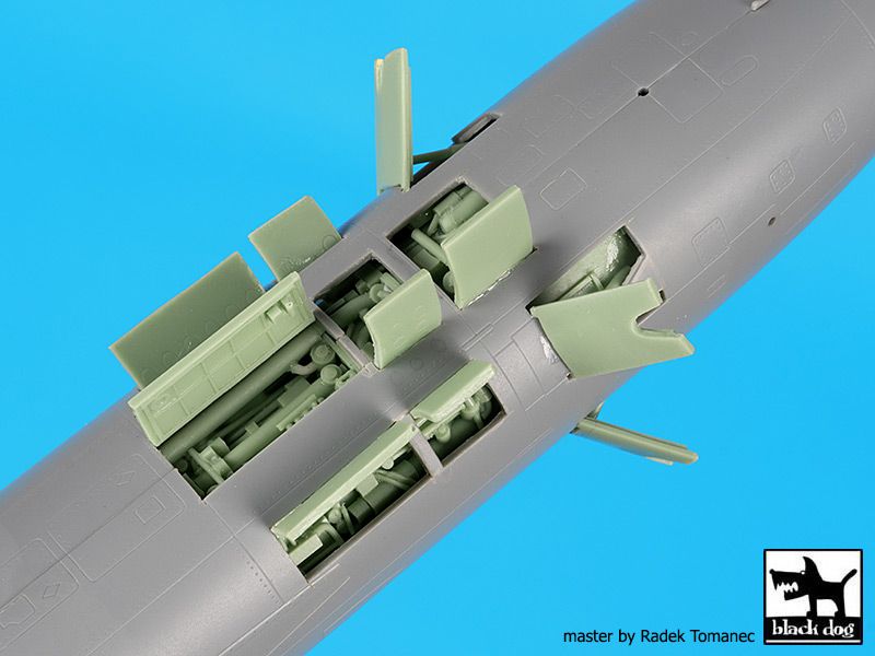 Blackdog BDOA48167 1:48 Sukhoi Su-17/Su-22 engine+spine