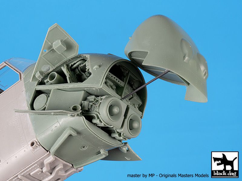 Blackdog BDOA48172 1:48 Westland Wessex HU.5 engine + folding tail