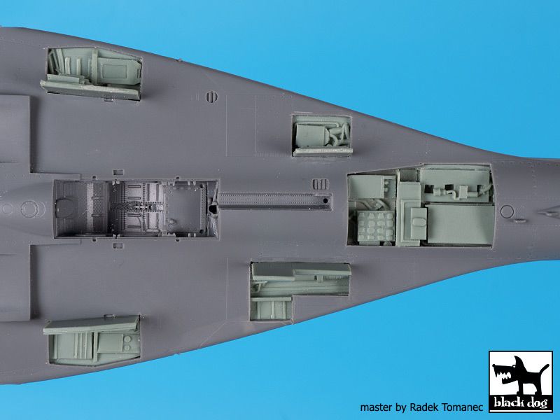Blackdog BDOA48178 1:48 Mikoyan MiG-29 9-12 lower surfaces electrics