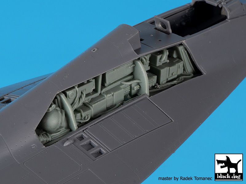 Blackdog BDOA48179 1:48 Mikoyan MiG-29 9-12 electronics+spine