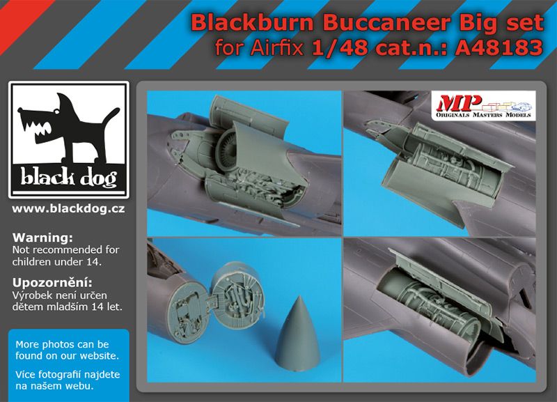 Blackdog BDOA48183 1:48 Blackburn Buccaneer Big set