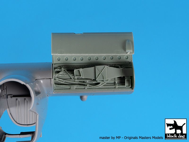 Blackdog BDOA48186 1:48 Avro Lancaster B Mk.I/Mk.III Heating system and lifeboat