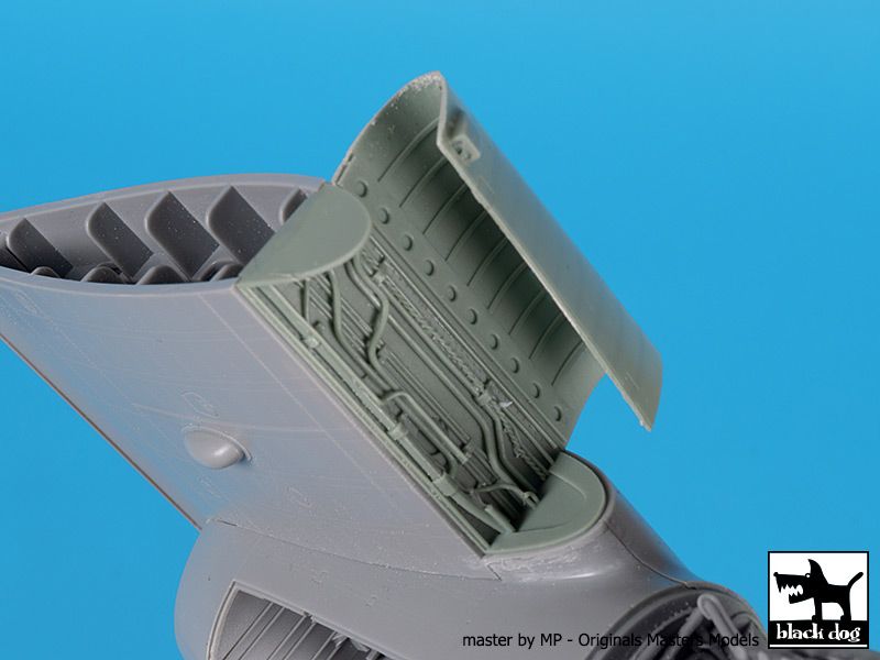Blackdog BDOA48186 1:48 Avro Lancaster B Mk.I/Mk.III Heating system and lifeboat
