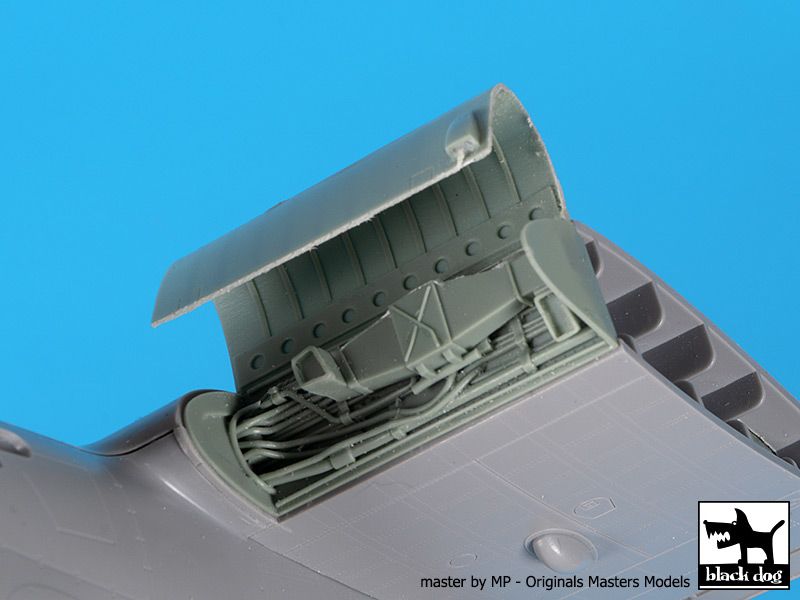 Blackdog BDOA48186 1:48 Avro Lancaster B Mk.I/Mk.III Heating system and lifeboat