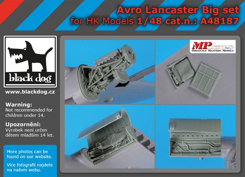 Blackdog BDOA48187 1:48 Avro Lancaster B Mk.I/Mk.III Big set