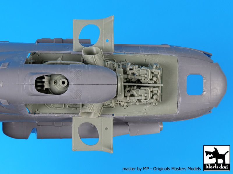 Blackdog BDOA48188 1:48 Mil Mi-8MT engines