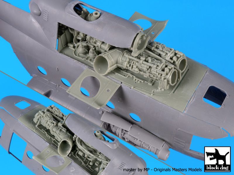 Blackdog BDOA48188 1:48 Mil Mi-8MT engines
